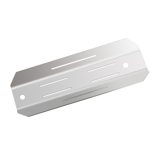 Stainless Steel Skid Plate Guard Chassis Guard Compatible with 1/16 Mini-Maxx