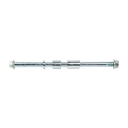 Mokuo 12mm 205mm Front Rear Axle with Bushing 5mm 20mm 30mm Fit for Pit Dirt Bike Moped Scooter QUAD ATV Mini Bike Parts - size: 12-205
