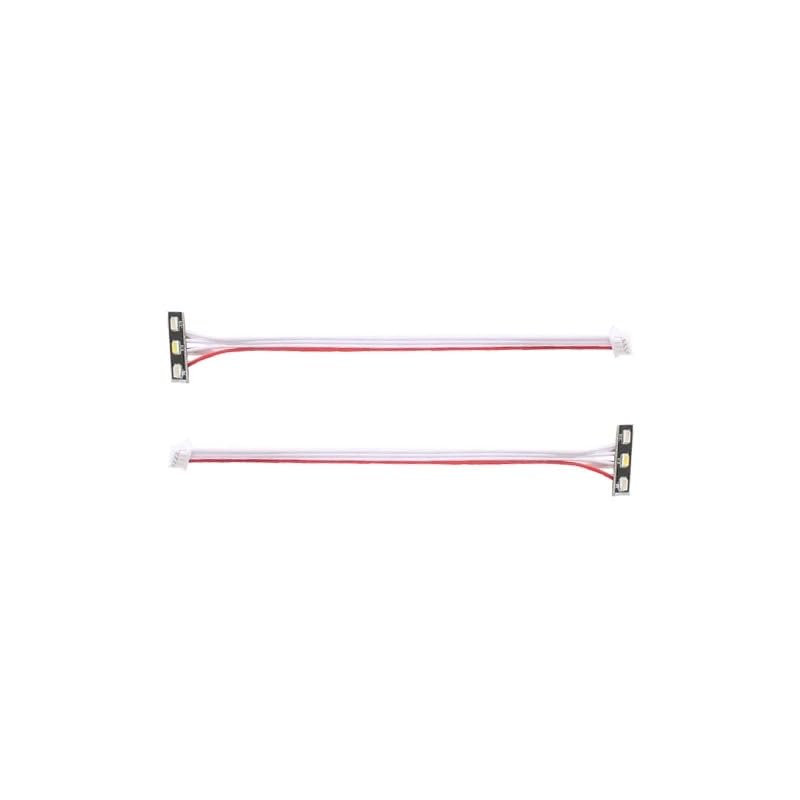 RC Front Rear Lamp Group Compatible with LDRC LD1802 1/18 RC Car Spare Parts Upgrade Accessories RC Car Front and Rear Light RC Accessory Lighting System