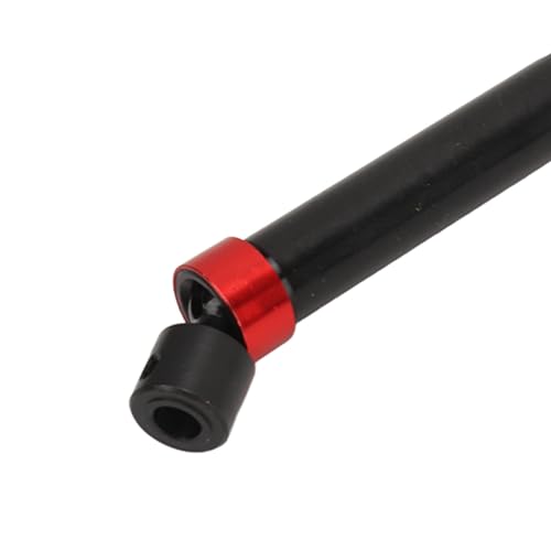 RC Car Drive Shaft Parts, 143 220mm RC Steel Drive Shaft Metal Drive Shafts Front Drive Shaft Set Accessory for Axial SCX10 90046 CC01 1/10 RC Car Crawler (Black)