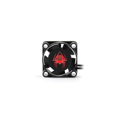 RC Car Motor Cooling Fan 25mm 30mm 35mm 40mm 50mm High Speed Heatsink 28000RPM ESC Fans for 1/8 1/10 1/12 1/16 Scale Truck Off Road Crawler Car 540 550 Brushless OR Brushed Motors (25MM) - size: 25MM