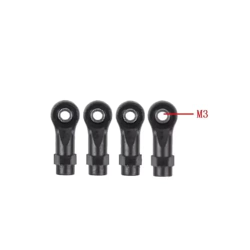 RC car Components Compatible with Axial for SCX10 II 90046 1/10 RC Car Parts 10PCS 313mm Stainless Steel Link Rod Set Linkage Steering Nylon Ball End