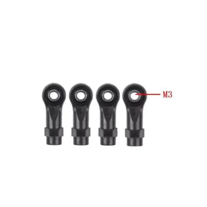 RC car Components Compatible with Axial for SCX10 II 90046 1/10 RC Car Upgrade Parts 10Pcs 313mm Stainless Steel Steering Link Rod Set with Nylon Ball Ends