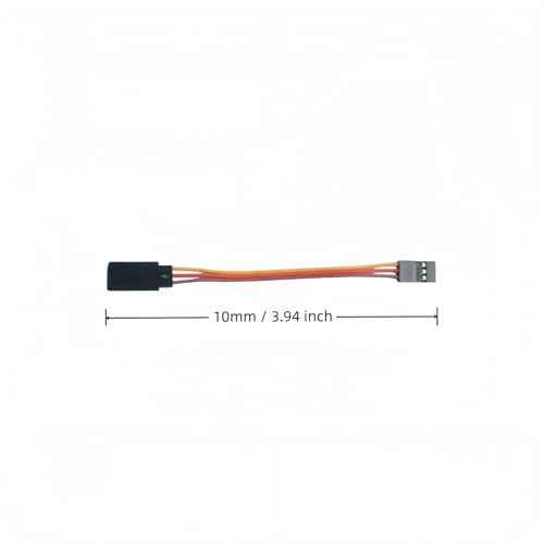3-Pin Servo Extension Cable,Wire Cord Female to Male Lead Wire Connector JR for RC Car Airplanes Remote Control 15 Pieces