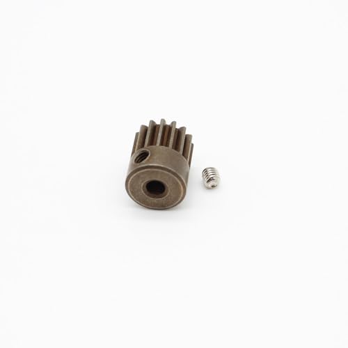 Metal Motor Pinion Gear Replacement RC Parts for WLtoys 124008 1/12 4WD RC Car - color: Motor Gear