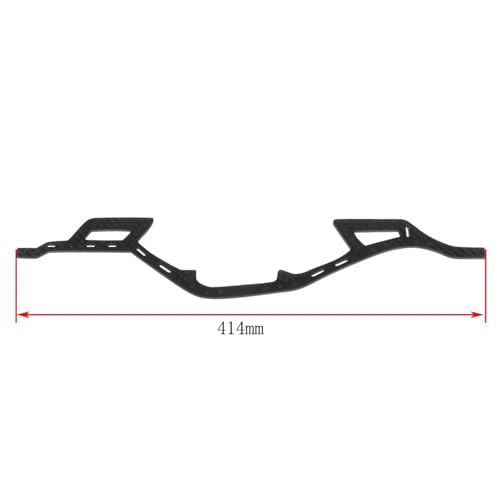 Carbon Fiber LCG Chassis Kit for 1/10 RC Crawler Car SCX10 II Element Enduro SOA Built Trail Truck DIY Upgrade Parts