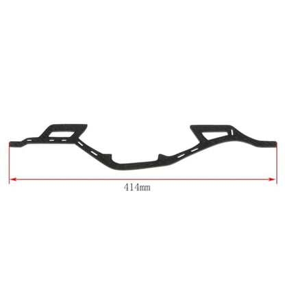 Carbon Fiber LCG Chassis Kit for 1/10 RC Crawler Car SCX10 II Element Enduro SOA Built Trail Truck DIY Upgrade Parts