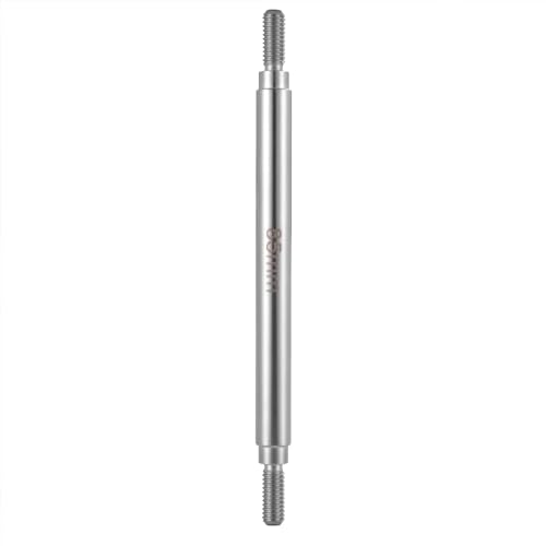 2Pcs M4 Stainless Steel RC Links for 1/10 Axial Wraith SCX10 TRX-4 | 1 Pair RC Steering Linkage Set, 50mm/55mm/60mm/70mm/75mm~155mm - style: 85mm