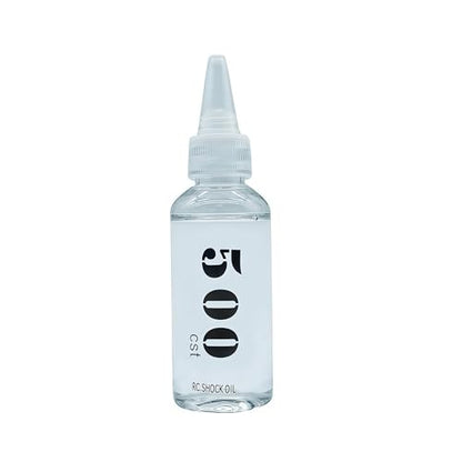 AMK Silicone RC Shock Oil 60ml, 350-2000cSt, for RC Crawler Buggy Monster Truck Short Course (500cSt)