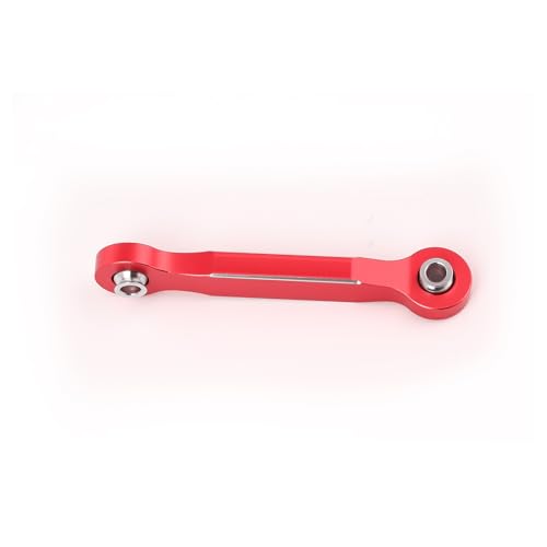 Aluminum Alloy Steering Linkage Tie Rod Upgrades for 1/5 X-MAXX (Red) - color: Red