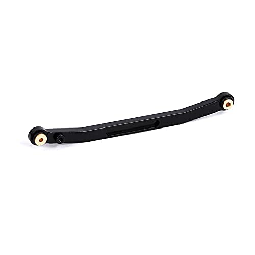 Aluminum Steering Linkage Steering Link for 1/24 Axial SCX24 RC Crawler Car Upgrades (Black) - color: Black