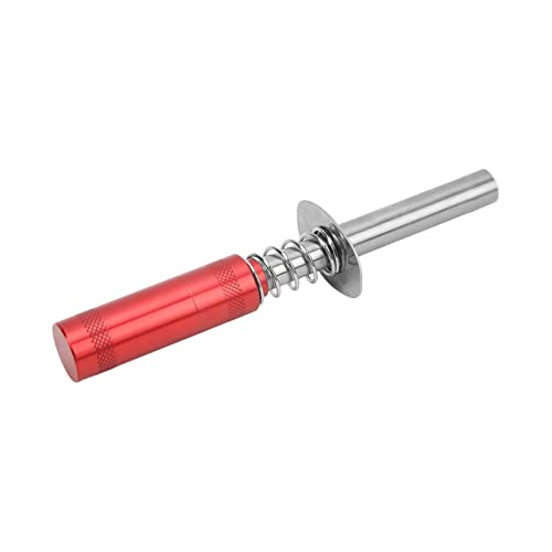 Glow Plug Igniter RC Starter Kit with N3 Glow Plug, RC Engine Igniter for Methanol Fuel Oil Powered Vehicles, Aluminum Alloy Glow Plug Starter for HSP 80103 RC Car, Aircraft, Ships (Red) - color: Red