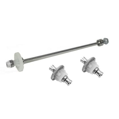 RC Accessory Compatible with for Hosim for XLH 9125 RC Car Upgrade Parts Accessories 3Pcs Metal Differential Main Axie Drive Shaft Gears Set