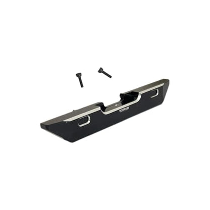 Aluminum Rear Bumper for Axial SCX24 1/24 RC Crawler Car Upgrade Parts (Black) - style: Rear Bumper