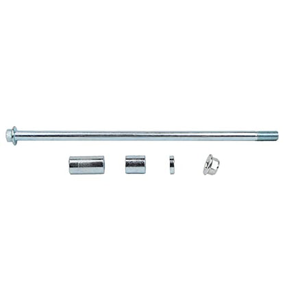 Mokuo 12mm 330mm Front Rear Axle with Bushing 38mm 22mm 5mm Fit for Pit Dirt Bike Moped Scooter QUAD ATV Mini Bike Parts - size: 12-330