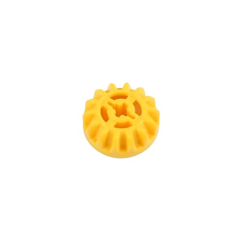 5Sets Differential Gear Set for Building Blocks Yellow and Gray Compatible with Standard Building Blocks Technical Modification Parts 65414 69761 69762 6589