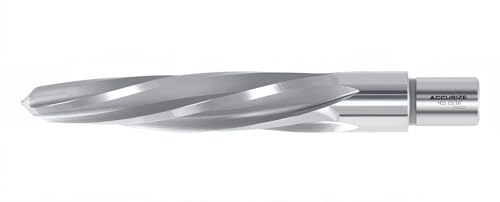 Accusize Industrial Tools Chucking Reamer, 15/16 in, 0521-1516 | 15/16" HSS Aligning Reamer with 3/4" Weldon Shank - size: 15/16 in.