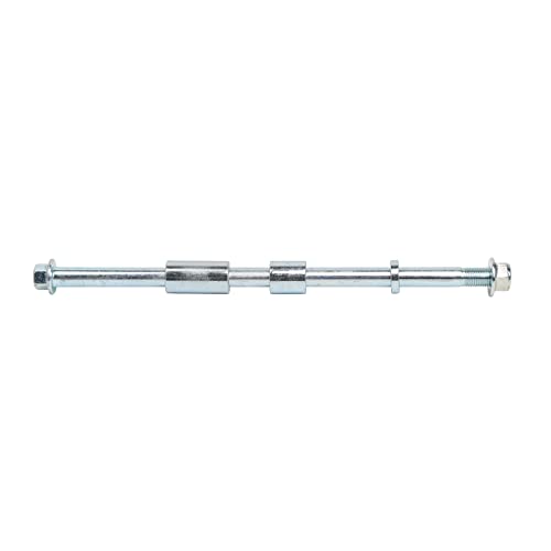 Mokuo 12mm 310mm Front Rear Axle with Bushing 5mm 22mm 38mm Fit for Pit Dirt Bike Moped Scooter QUAD ATV Mini Bike Parts - size: 12-310