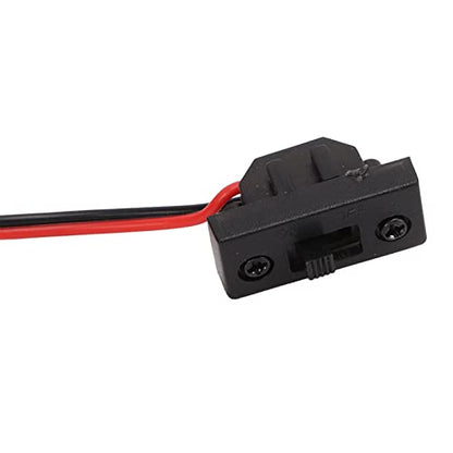 Waterproof Efficient Brushless Motor ESC Kit for 1/10 RC Car Red