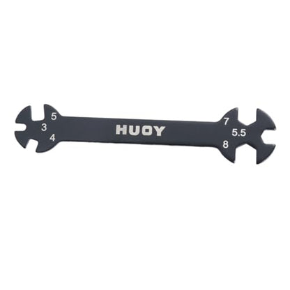 DOITOOL 2pcs Multifunctional Car Rod Wrench Tool Durable Turnbuckle Tool for Easy Repairs and Maintenance of Automotive Accessories