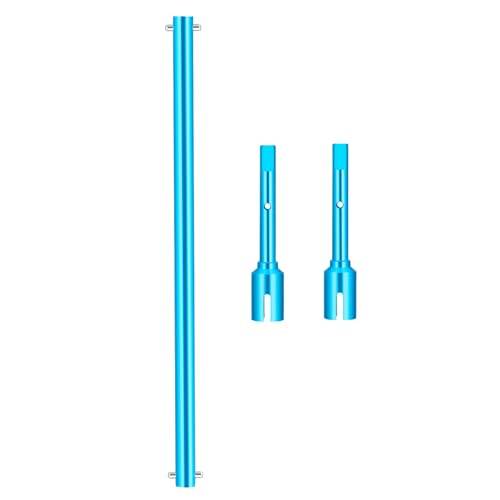 AuminumMain Drive Shaft Propeller Shaft & Main Drive Shaft Joint Cups Compatible with Tamiya TT02 1/10 RC On Road Touring Car Upgrade Parts (TT02 Center Drive Shaft Propeller Shaft) - color: Tt02 Center Drive Shaft Propeller Shaft