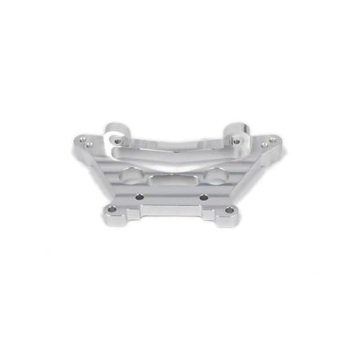 Alloy Aluminum Rear Shock Tower Absorber Plate 539080 for rc car 1/10 FS Racing Truck Buggy 53810 Upgraded Parts(Silver) - color: Silver