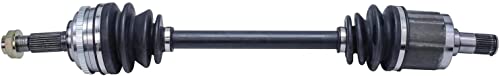 Detroit Axle - Front 2pc CV Axles for 98-02 Honda Accord, 01-03 CL, 99-03 | TL, 2 CV Axle Shafts Assembly 1998 1999 2000 2001 2002 2003 Replacement - size: 2X3701232-NEW/Pair