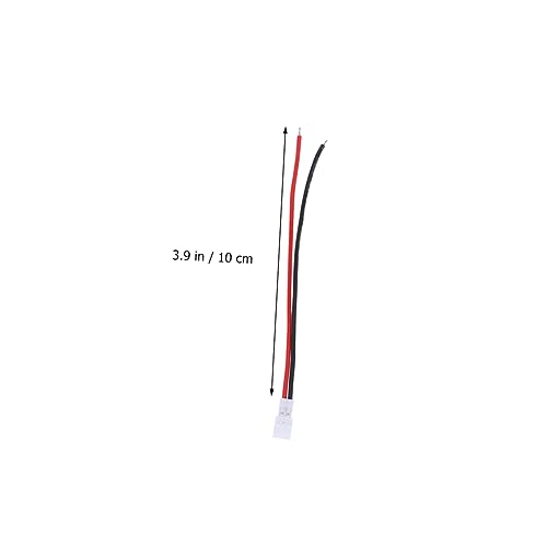 OSALADI 40pcs Battery Terminal Connectors Heat Shrink for Rc Car Plane Silicone Wires Jumper Cable