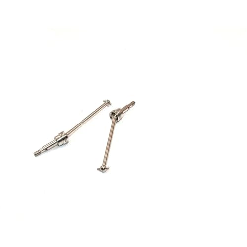 PX9200-28 2Pcs RC Car Universal Drive Shaft Metal Siamese Universal Axle for PX9200 1:12 High Speed Off Road RC Spear Parts