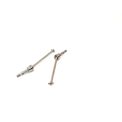PX9200-28 2Pcs RC Car Universal Drive Shaft Metal Siamese Universal Axle for PX9200 1:12 High Speed Off Road RC Spear Parts