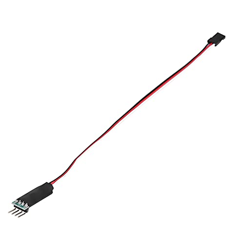 Pilipane 3 Channel Light Control System and Remote Control Car Light Switch, RC Car LED Lamp Control Panel, Boost Regulator for RC Lights