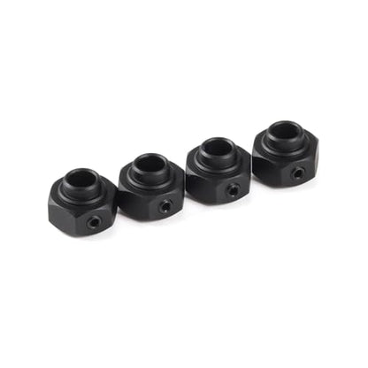F10 Front Rear Portal Cover Set,CNC Aluminum Front Knuckle Rear Portal Cover 12mm Hex for Vanquish F10 Portal Axle VRD VS4-10 Phoenix (Black 12mm Hex) - style: Black 12mm Hex