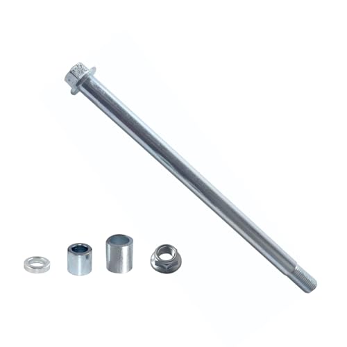 12mm 310mm Front Rear Axle with Bushing 5mm 22mm 38mm Fit for Pit Dirt Bike Moped Scooter QUAD ATV Mini Bike Parts - size: 12-310mm