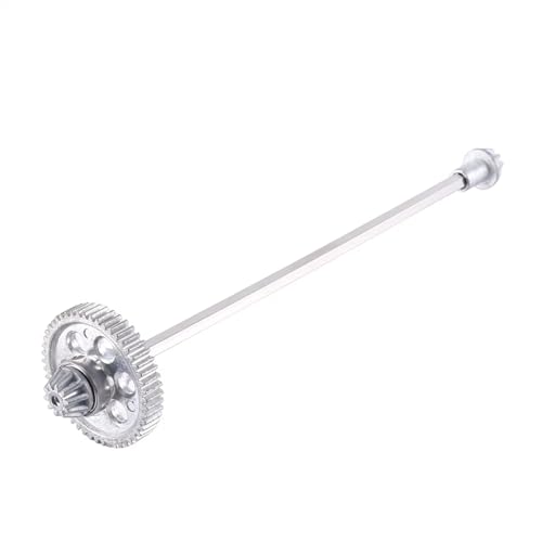 RC Car Accessories Compatible with MJX for Hyper for Go 16207 16208 16209 16210 H16 H16H H16E H16P RC Car Spare Parts Metal Center Drive Shaft Gear Assembly