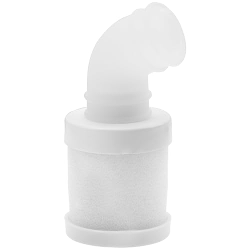 1/8 RC Air Filter Cleaner with Element Sponge Nitro Engine Upgrades Part For 1:8 Scale Monster Trucks Off Road Buggy Cars Arrma HSP Axia Himoto Redcat Losi 8IGHT HPI Kyosho (White) - color: White