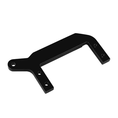 Aluminum TRX4 Stock Axle Servo Mount, SOA Mount 4-Link Suspension for TRX-4 1/10 RC Crawler Metal Upgrades (Black) - color: Black
