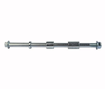 Mokuo 12mm 260mm Front Rear Axle with Bushing 5mm 20mm 30mm Fit for Pit Dirt Bike Moped Scooter QUAD ATV Mini Bike Parts - size: 12-260