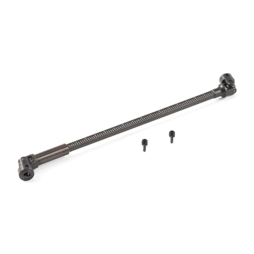 Alloy Steel SCX24 Cut to Length Driveshaft with D Shaped Input for Axial 1/24 RC Crawler Chassis (1pcs) - color: 1pcs