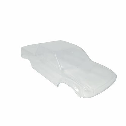 LGRP X-Factor Short Bed Body for 1/24 and 1/18 RC Cars, Universal Fit for Most SCX18 SCX24, >Clear< Body with Sticker Sheet | Short