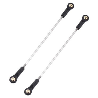 MECCANIXITY 2Pcs Adjustable Turnbuckles Camber Links, 154-164mm Turnbuckle Rod Steering Servo Linkage with M3 Ball Head Rod Ends for RC Car Replace Parts DIY - size: 154-164mm