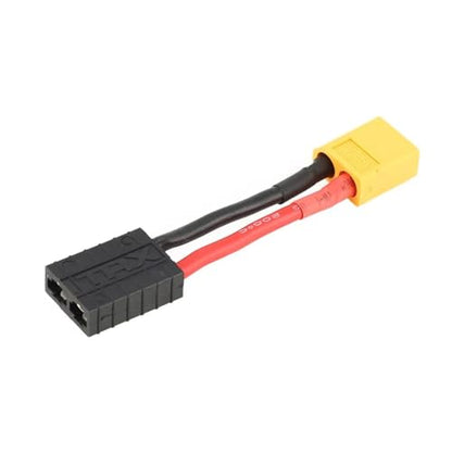 for Traxxas Ec5 XT60 12awg ECS Converter Wire Male Female Plug Cable Adapter for RC Car LiPo Battery Charging Parts Accs Replacement Use RC Car DIY Parts(XT60-M to TRX-F) - size: XT60-M to TRX-F