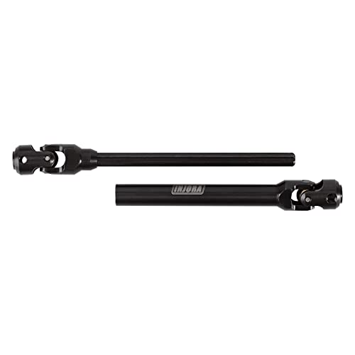 INJORA Steel Heavy-Duty Drive Shaft for 1/10 RC Car Crawler (129mm-179mm) - size: 129mm-179mm