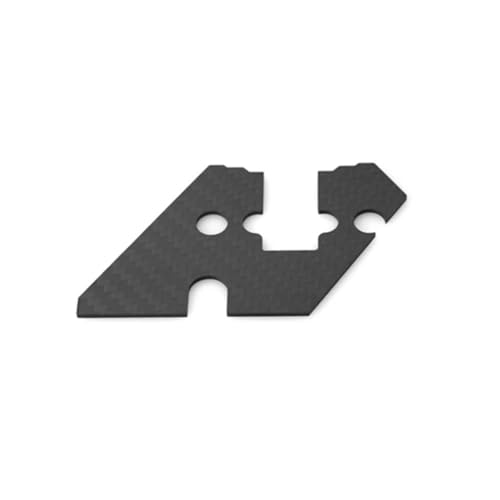 for Tamiya for TT02 1/10 RC Car Upgrade Parts Carbon Fiber Steering Assembly Anti-Sand Cover Cover 1 Pcs 6.7g RC Car Repair Kit