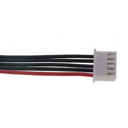 10pcs 4S 5Pins Balance Connector Male Plug Extension Cable JST-XH RC Lipo Connector Adapter with 15CM 22AWG Silicone Cable (4S 5Pins) - size: 4s balance cable extension