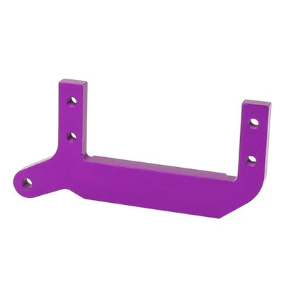 TRX4 CNC Servo Mount Brackets Stand,Axle SOA Mount 4-Link Suspension for TRX-4 1/10 RC Crawler Metal Upgrades (Purple)+51322032 - color: Purple