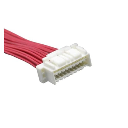 1pcs Wiring Harness Connectors Silicone Wire Red Multiple Sizes Available For Rc Car Automotive Tracked Vehicle Parts Upgrade Replacement RC Car Upgrade Part(2p) - size: 2p