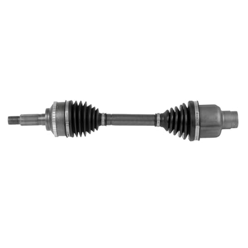 Detroit Axle - 21 1/2" Front Right CV Axle for 2001-2012 Ford Escape w/ABS | 2001-2009 Mazda Tribute 2005-2011 Mercury Mariner, Passenger Side CV Axle Drive Shaft 2005 2006 2007 2008 2009 Replacement - size: 67B_AX/Single