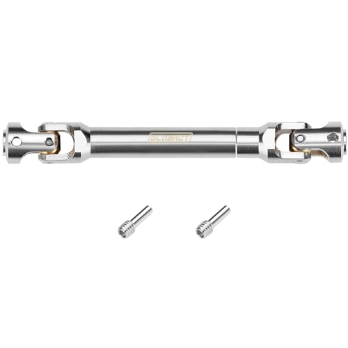 Stainless Steel Driveshaft for 1/10 RC Crawler TRX4 SCX10, 112-162mm | CNC Machined, Heavy-Duty Drive Shafts, Splined Engagement - size: 112-162mm