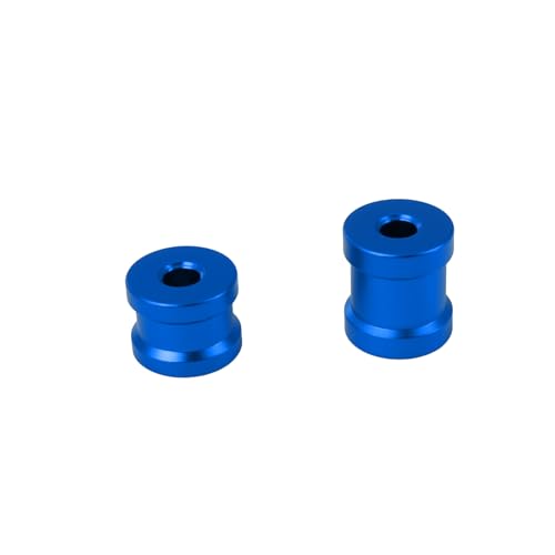 Aluminum Rear Chassis Brace Collar Spacer Set for Arrma 1/8 Kraton Notorious Outcast Talion 6S RC Part (Blue) - color: Blue