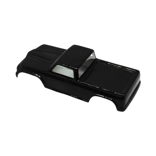 Body Shell Hand Spray Monochrome Truck for Axial for SCX30 K10 1/30 RC Remote Control Car Upgrade Parts Modify Accessories RC Car Repair Kit - color: Black